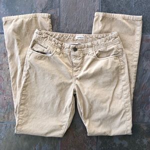 Express Tan Corduroy Pants Size 6